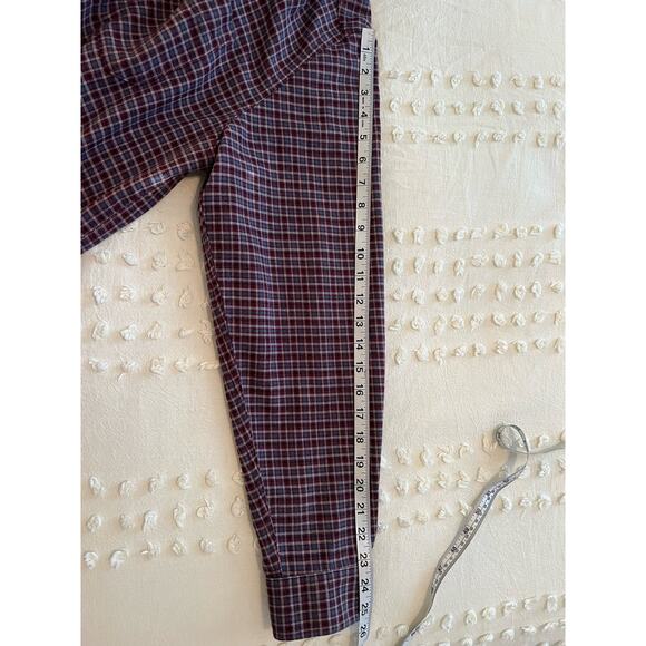 L.L. Bean Men's Casual Outdoor Plaid Button Down Shirt Shacket Large Gorpcore - Picture 7 of 8
